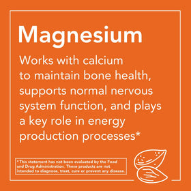 NOW Foods Magnésium Malate 1000mg 180 comprimés avec un verre d'eau