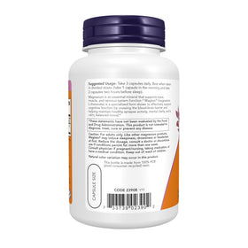 NOW Foods Magtein™ avec instructions d'utilisation
