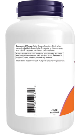 NOW Foods Magtein capsules végétales avec lumière naturelle