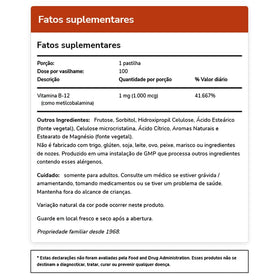NOW Foods Methyl B-12 1000mcg comprimés à croquer avec un verre d'eau