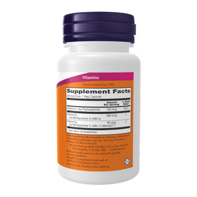 NOW Foods MK-7 Plus 90 Capsules Végétales vue de côté