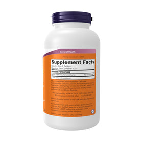NOW Foods MSM 1 500 mg comprimés vue de dessus