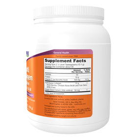 NOW Foods Multi Collagen Protéine Poudre 454 g avec cuillère doseuse