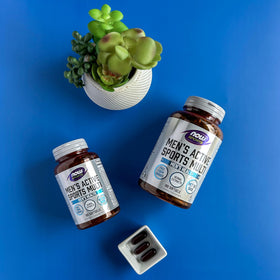 NOW Foods Multivitamines Extrêmes pour Hommes sur fond blanc
