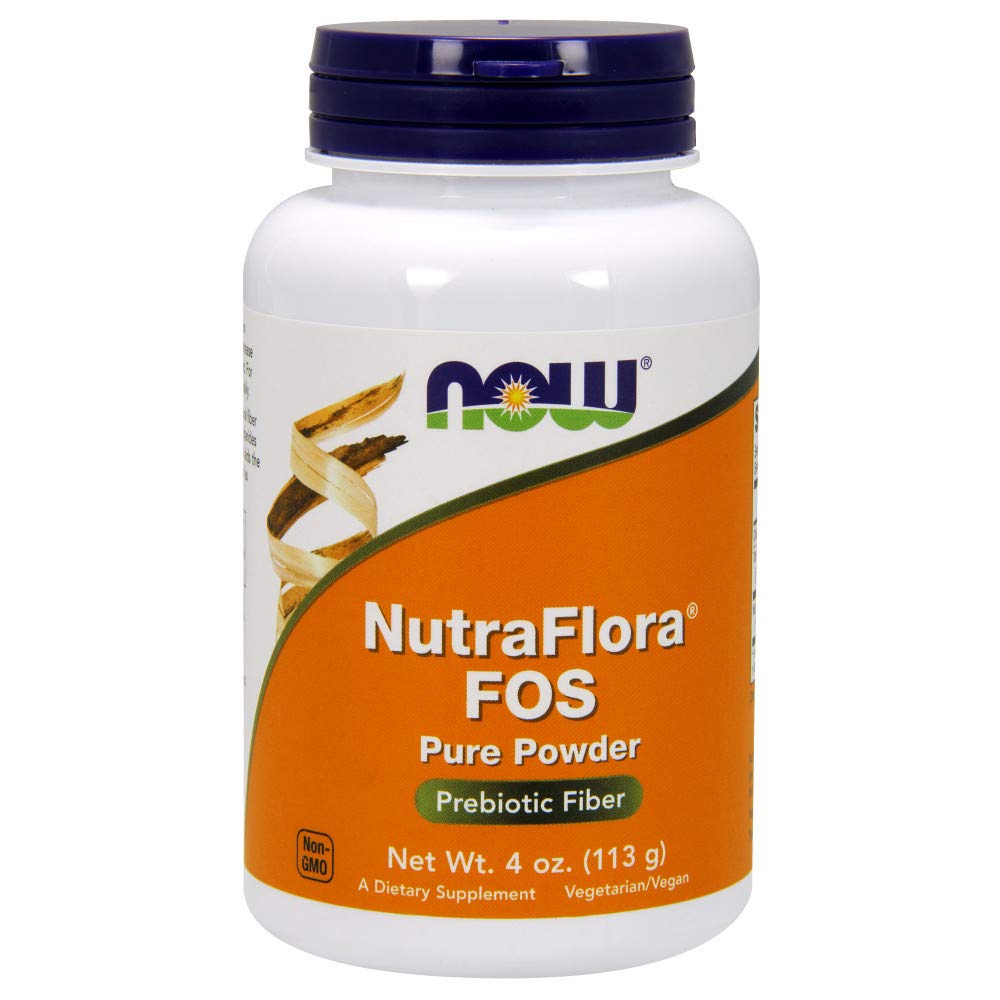 NOW Foods Nutra Flora Fos 226g Poudre Pure présentation avant