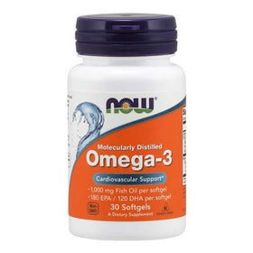 NOW Foods Omega-3 2000mg 100 capsules avec emballage