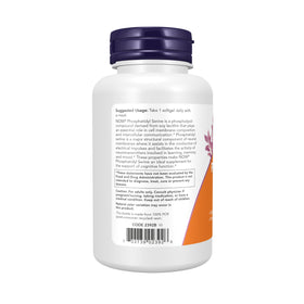 NOW Foods Phosphatidyl Serine 300 mg Extra Fort - gélule ouverte