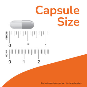 NOW Foods Picolinate de Chrome 200 mcg Capsules - vue de côté