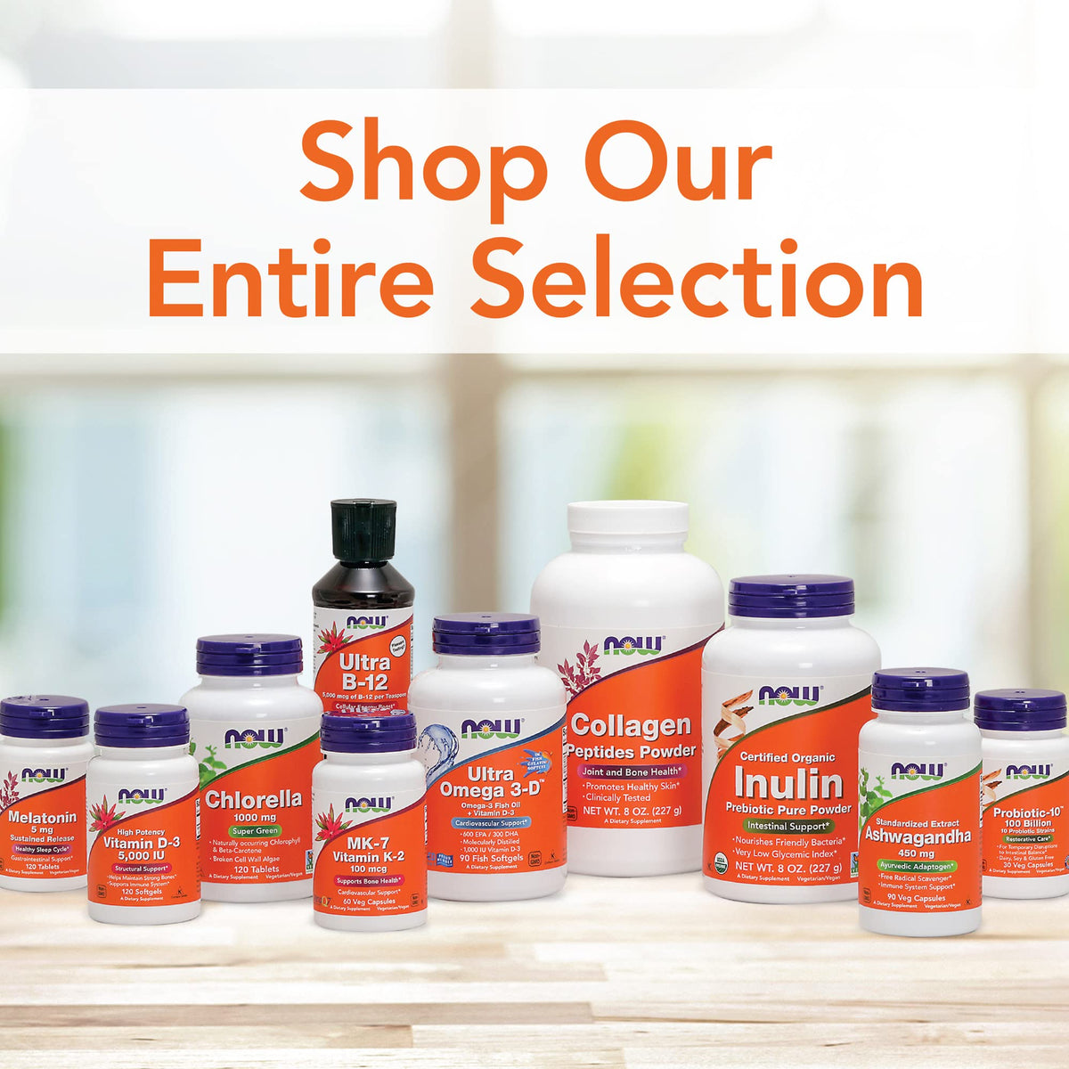 NOW Foods Picolinate de Chrome 200 mcg - flacon avec des légumes frais