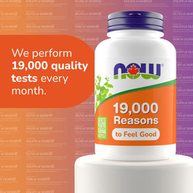 NOW Foods Picolinate de Chrome 200 mcg - flacon sur une table en bois