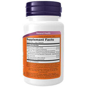 NOW Foods Policosanol Double Force 90 gélules végétales - vue de côté