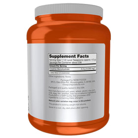 NOW Foods Poudre de Créatine Micronisée 1 kg avec cuillère