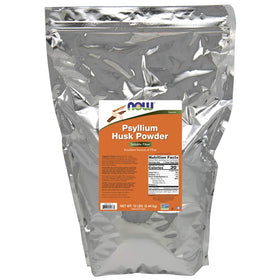 NOW Foods Poudre de Psyllium 5829g vue de face