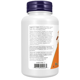 NOW Foods Prébiotique Bifido support Poudre 118g - étiquette
