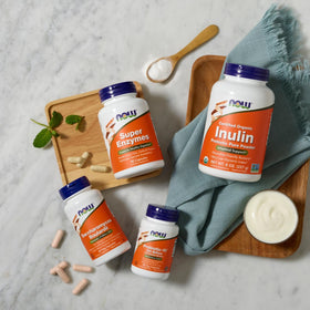 NOW Foods Probiotic-10™ 100 Milliards 30 Capsules Végétales - prise de capsules