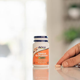 NOW Foods Probiotique 50+ - emballage avec informations nutritionnelles