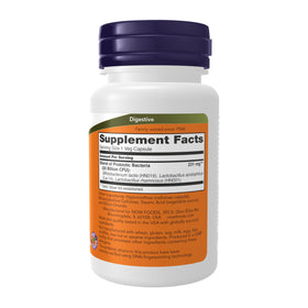 NOW Foods Probiotique Femme 20 Milliards 50 Capsules Végétales - vue arrière