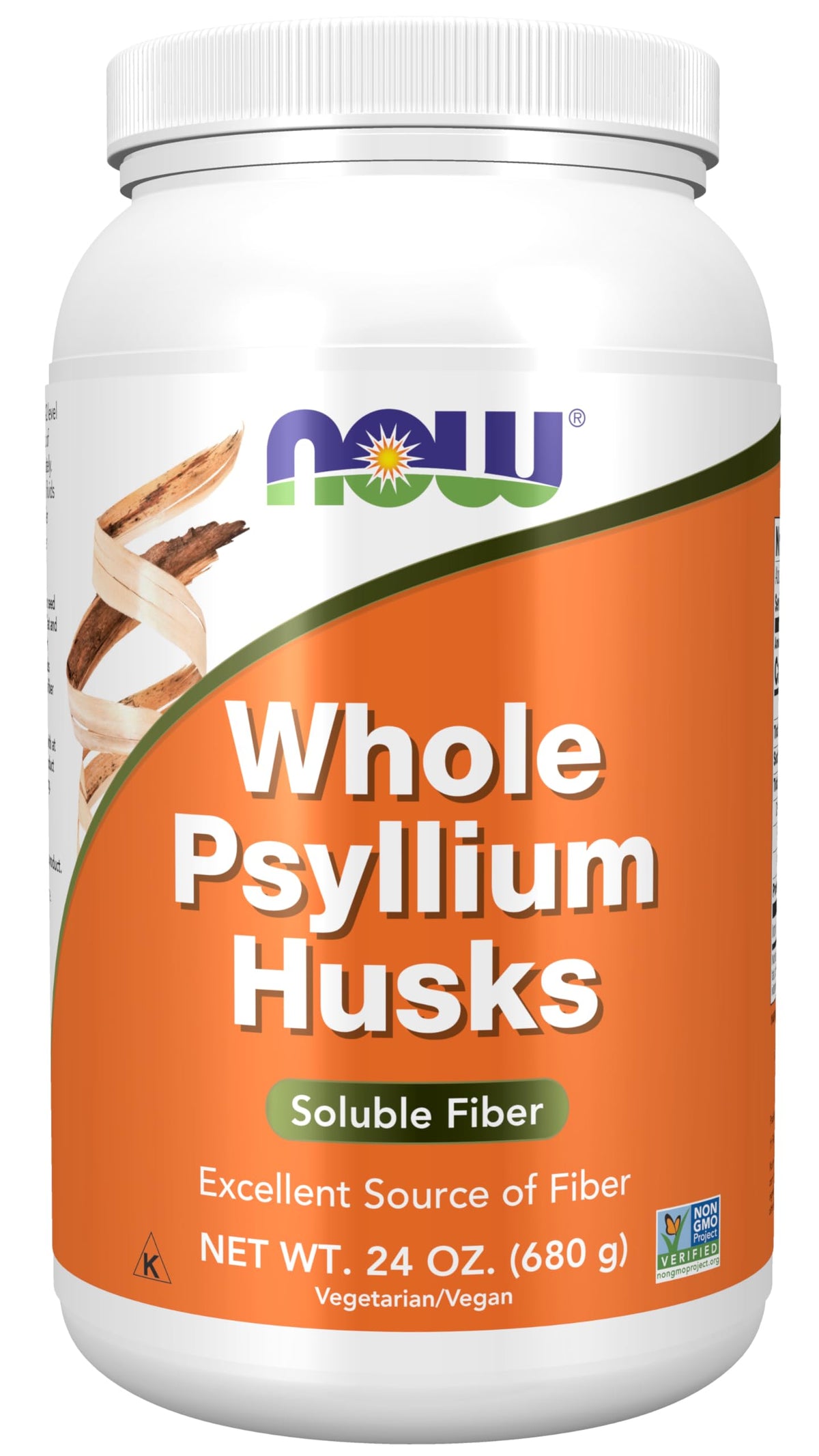 NOW Foods Psyllium Entier 794g - vue avant du produit