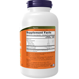 NOW Foods Psyllium Husk Caps 700 mg côté droit de l'emballage