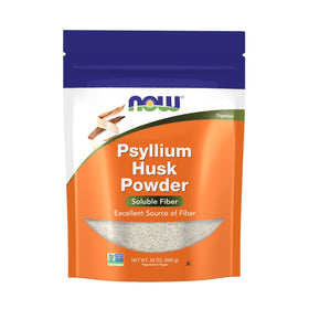 NOW Foods Psyllium Husk Powder 699g vue de face
