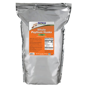 NOW Foods Psyllium Husks 5112g avant de mélanger