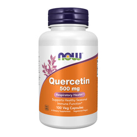 NOW Foods Quercetine 500 mg capsules végétales en boîte