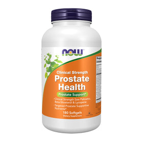 NOW Foods Santé Prostate 180 gélules vue de face