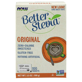 NOW Foods Stevia Extract sachets boîtes de 200 sachets