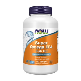 NOW Foods Super Omega EPA 360 mg EPA 240 mg DHA boîte avant vue