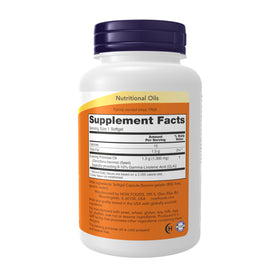 NOW Foods Super Primrose 1300 mg gélules arrière
