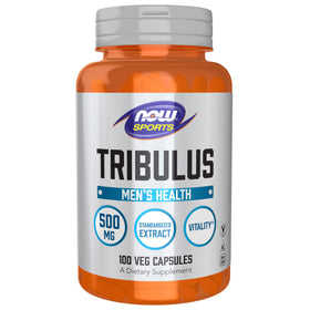 NOW Foods Tribulus Terrestris 500 mg flacon de 100 capsules végétales