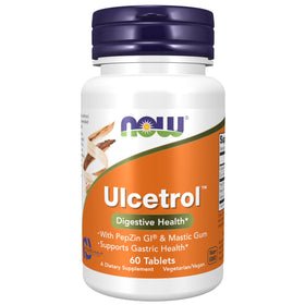 NOW Foods Ulcetrol™ 60 comprimés vue de face