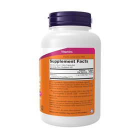 NOW Foods Vitamine C Liposomale emballage et capsules