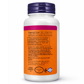 NOW Foods Vitamine D3 10 000 UI 200 gélules - contenu de l'emballage
