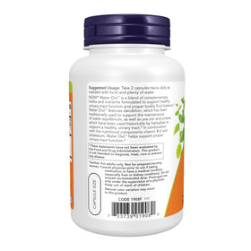 NOW Foods Water Out 100 capsules avec étiquette