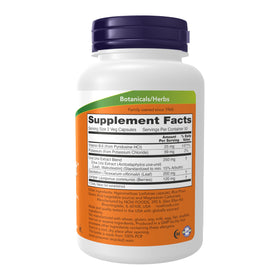 NOW Foods Water Out 100 capsules végétales vue arrière