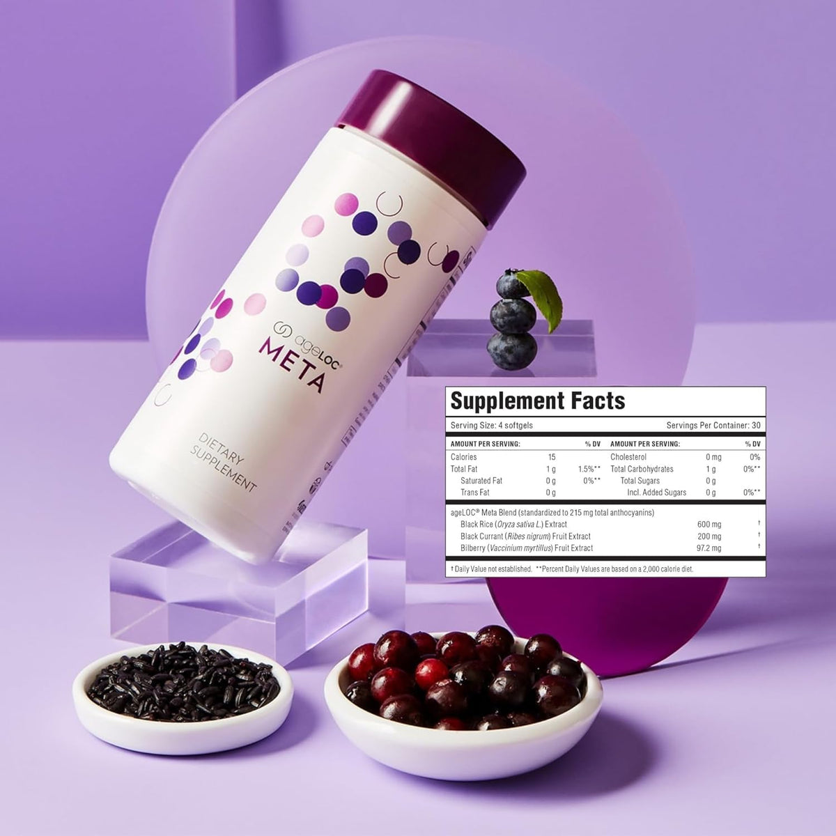 Nu Skin ageLOC Meta Tablettes gélules en main