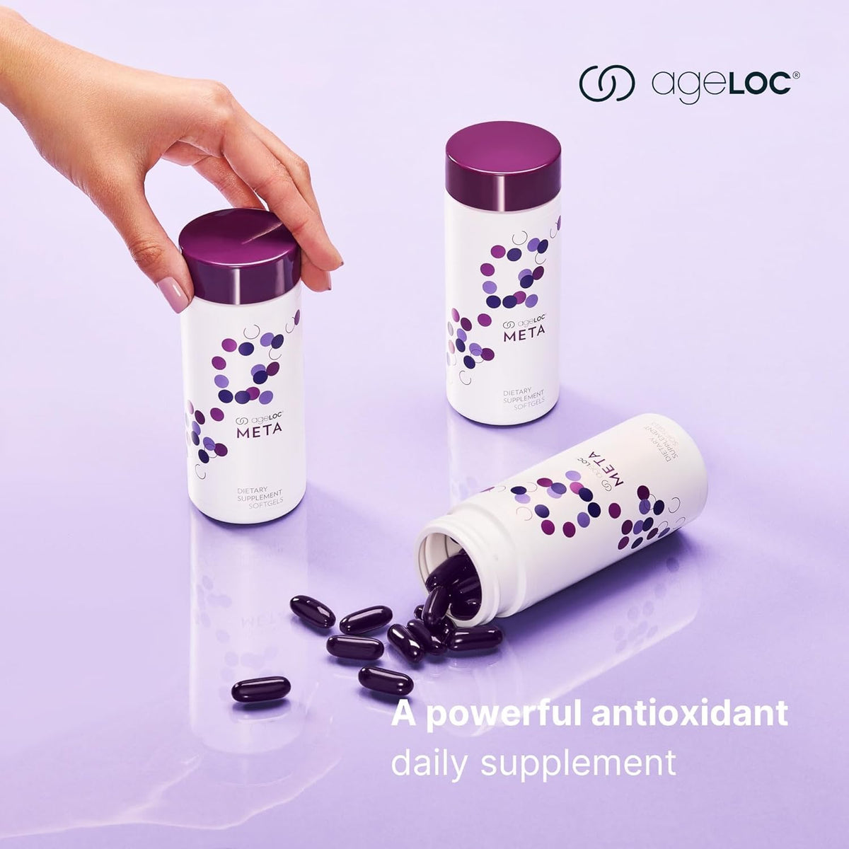 Nu Skin ageLOC Meta Tablettes gélules ouvertes