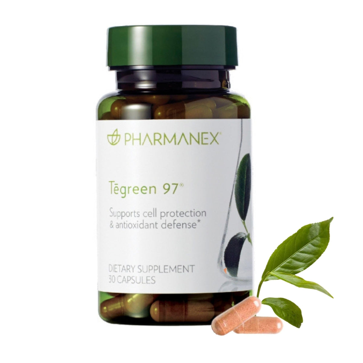 Nu Skin Tēgreen 97 boîte de 30 capsules avant