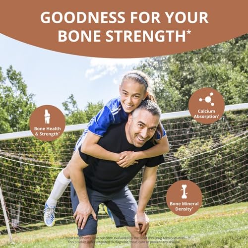 NuBest Bone Xtra avec arrière-plan de plantes