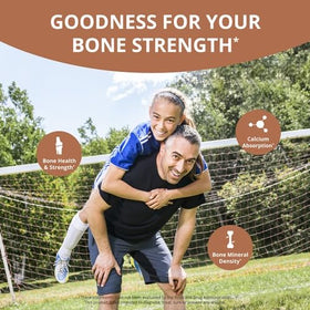 NuBest Bone Xtra avec arrière-plan de plantes