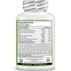NuBest Complément Alimentaire Chromium 60 Capsules en gros plan