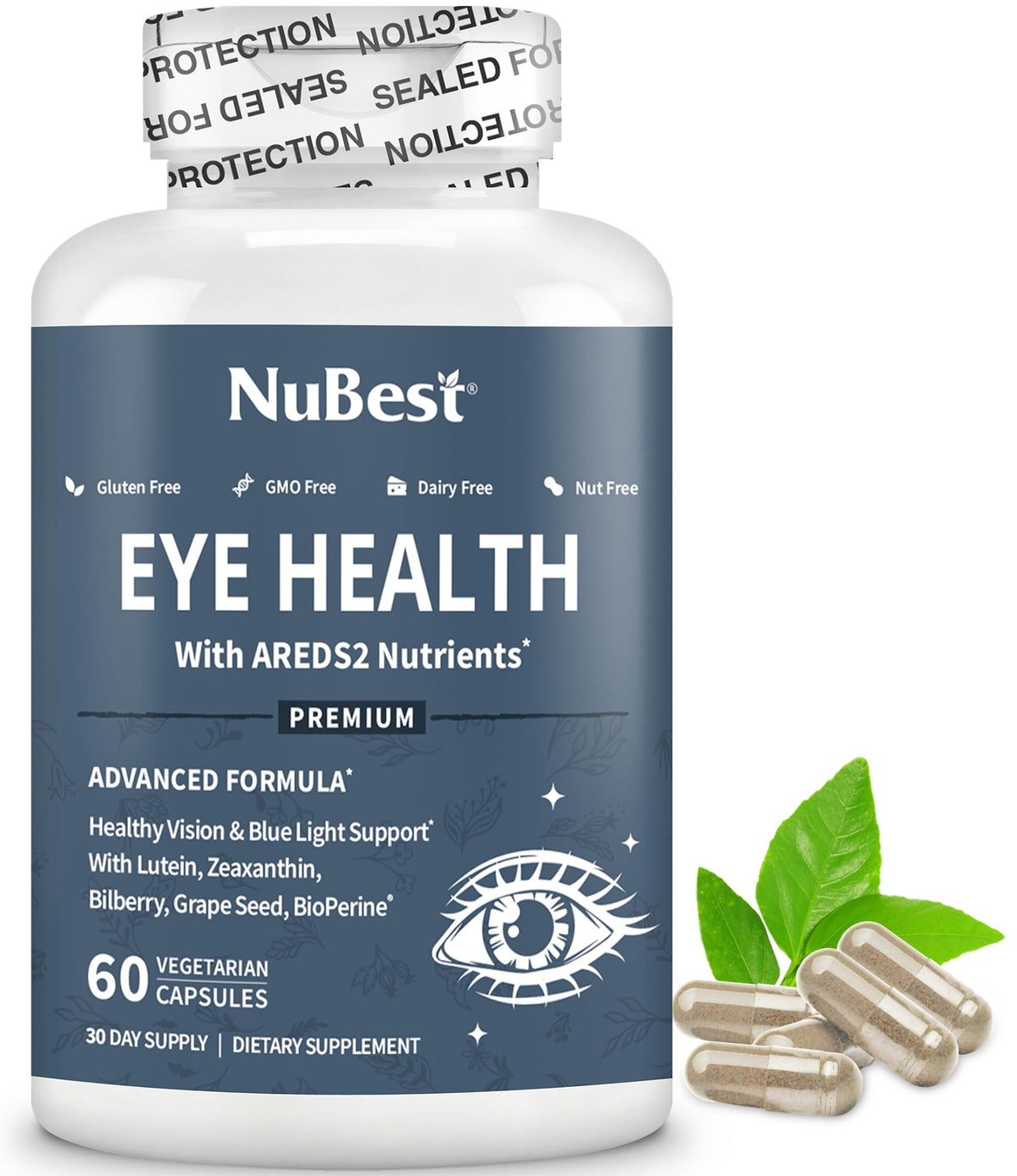 NuBest Complément Alimentaire Œil AREDS 2 vue de face