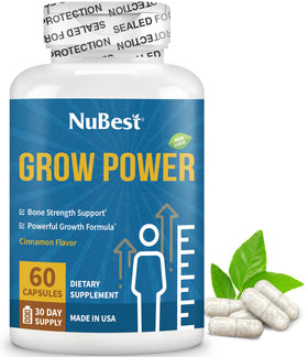 NuBest Grow Power 60 capsules vue avant