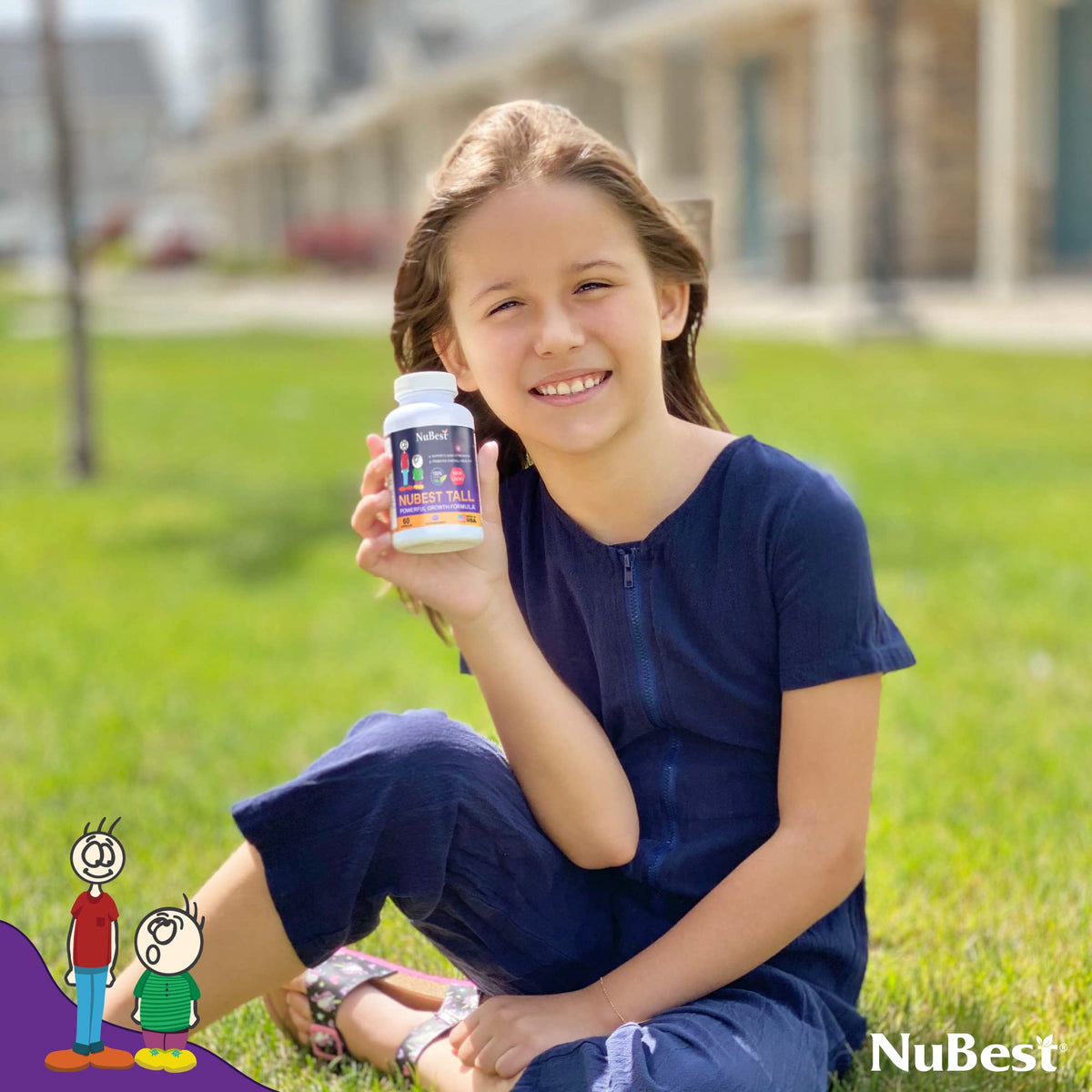 NuBest Tall Complément Alimentaire Multimineral 60 Capsules avec des capsules à côté