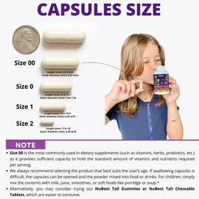 NuBest Tall Complément Alimentaire Multimineral 60 Capsules en gros plan