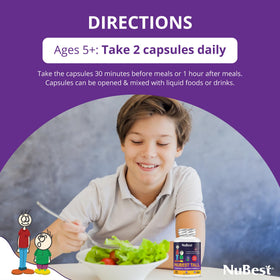 NuBest Tall Complément Alimentaire Multimineral 60 Capsules sur une table