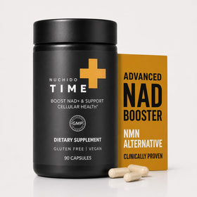 Nuchido Time+ complément NAD+ 30 capsules vue de face