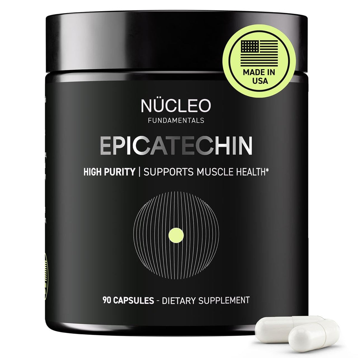 NÜCLEO FUNDAMENTALS Épicatéchine 250mg 90 capsules vue de face