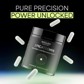 NÜCLEO FUNDAMENTALS Épicatéchine 250mg capsules avec un verre d'eau